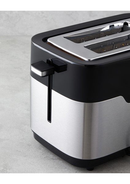 Dijital 5001 Ekmek Kızartma Makinesi, 920W, Siyah-Krom