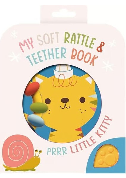 My Soft Rattle And Teether: Purr! Cat