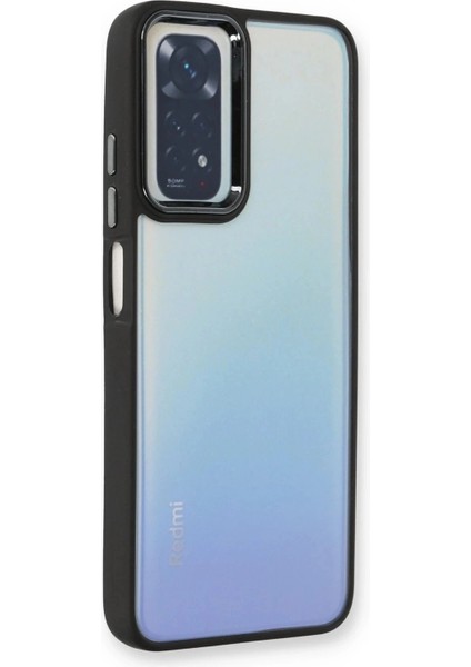 Xiaomi Redmi Note 11 Pro Kılıf Dora Kapak - Siyah