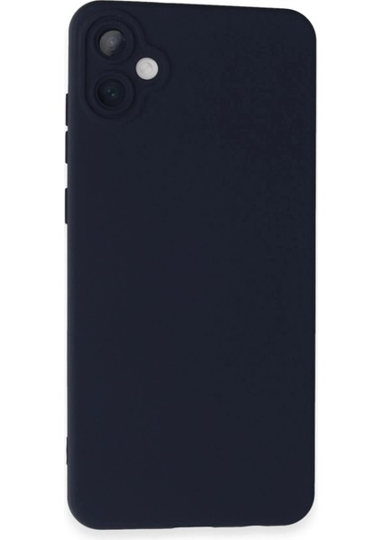 Samsung Galaxy A05 Kılıf Nano Içi Kadife Silikon - Lacivert