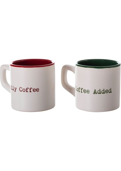 Renkli 2'li Fincan Seti, Şık ve Kullanışlı Kahve Takımı indirimleri