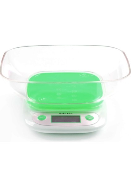 Mutfak Terazisi, Dijital LCD Ekran, 5kg, Mavi, Pratik ve Şık Ölçüm Aracı