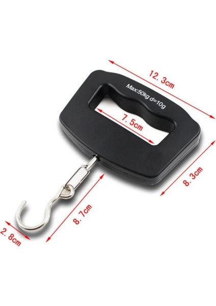 50 kg Işıklı El Kantarı, Bavul ve Kurban El Terazisi + 2 Pil, Renkli modelleri