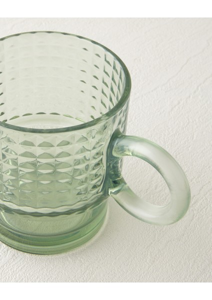 Yeşil 2'li Cam Kupa 300 Ml, Şık ve Kullanışlı Bir Içecek Kabı Seti modelleri