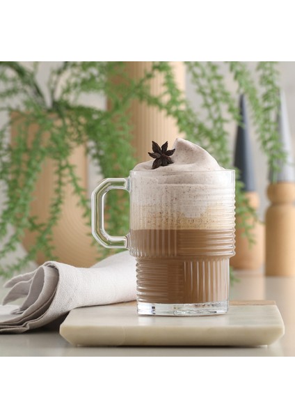 Çok Renkli 6'lı Kupa Seti, Şık ve Renkli Tasarım