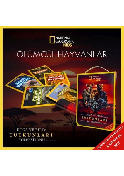 National Geographic Kids – Ölümcül Hayvanlar Koleksiyonu