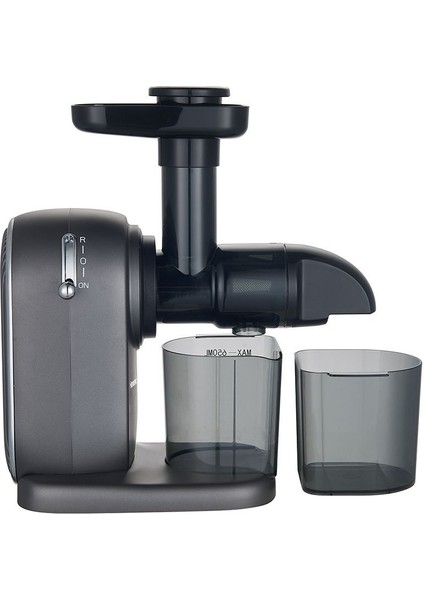 Siyah Slow Juicer Aparatı - Sağlıklı Meyve Suyu Için Mükemmel Seçenek