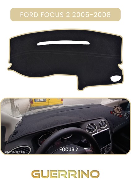 Ford Focus 2 (2005-2008)TORPİDO Koruma Halısı Bej Kenar