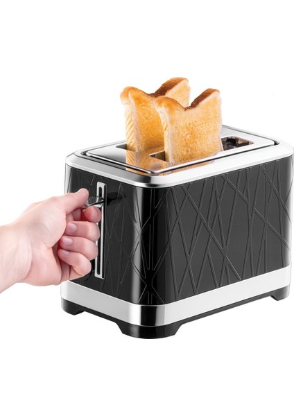 Iki Dilim Ekmek Kızartma Makinesi, Siyah Renk, Pratik ve Şık Tasarım modelleri