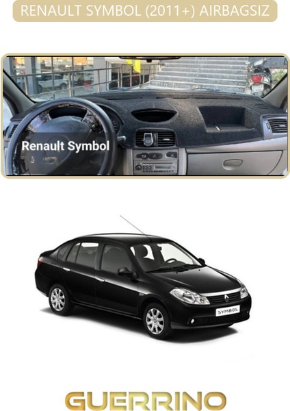 Renault Symbol 2011+ Aırbagsıztorpido Koruma Halısı Bej Kenar