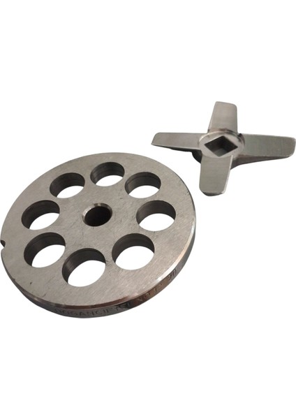 32'lik Mutfak Kıyma Makinesi Seti, 20 mm Ayna ve Bıçak, Gri Renk indirimleri