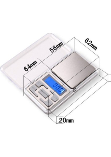 Dijital Hassas Terazi, 500G / 0,1g, Mutfak ve Kuyumcu Kullanımı fırsatları