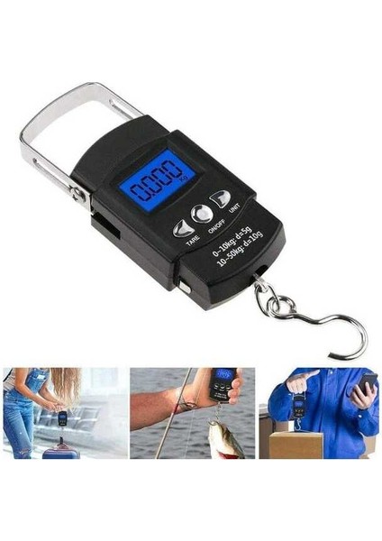 Taşınabilir Dijital El Terazisi, Hassas Ölçüm, LCD Ekran, 50 kg Kapasite modelleri