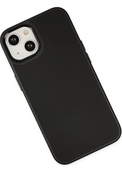 iPhone 14 Plus Kılıf Asya Deri Silikon - Siyah modelleri