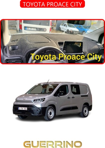 Toyota Proace Cıtytorpido Koruma Halısı Kırmızı Kenar