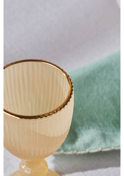 6'lı Kahve Yanı Bardağı Seti, Sugar Gold, 60 Ml, Yeşil Renkli indirimleri