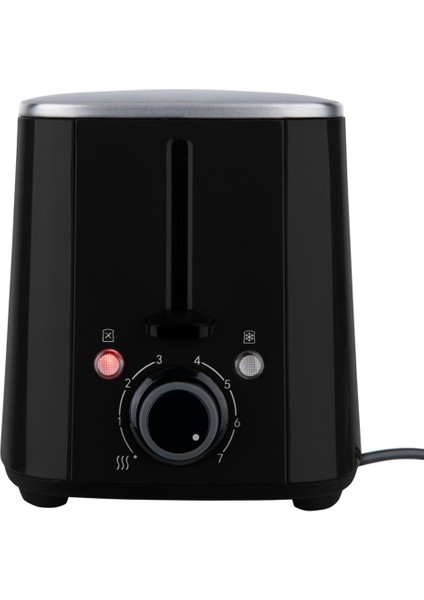 Şık Siyah Ekmek Kızartma Makinesi, Pratik ve Kullanışlı Tasarım