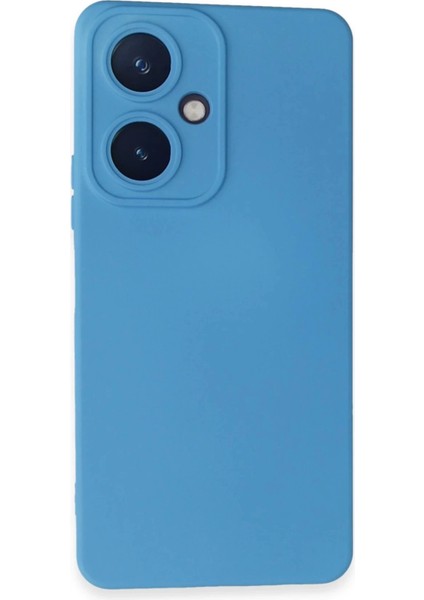 Vivo Y27 Kılıf Nano Içi Kadife Silikon - Mavi