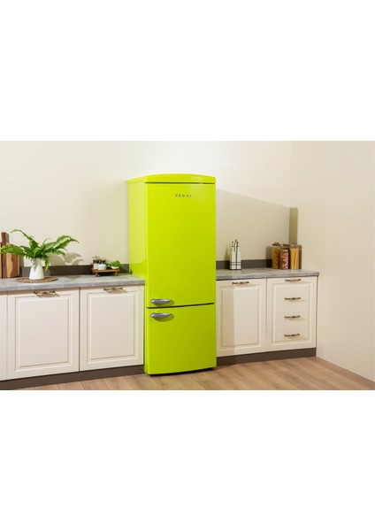 Nfk 52022 Yeşil 471 Lt No Frost Kombi Buzdolabı modelleri