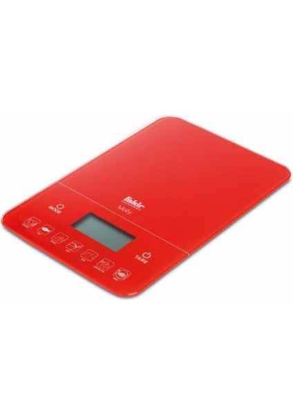Kırmızı Dijital Mutfak Tartısı, Hassas Ölçüm ve Şık Tasarım fiyatları
