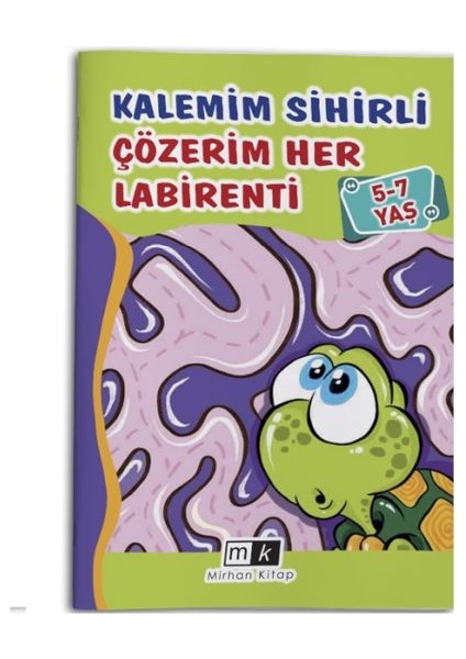 Kalemim Sihirli Çözerim Her Labirenti 5-7 Yaş