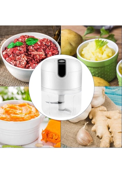 Taşınabilir 250ML USB Şarjlı Renkli El Blender, Pratik Doğrayıcı fırsatları
