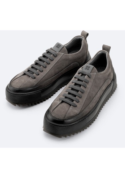 Erkek Antrasit %100 Deri Esnek Taban Hafif Casual Ayakkabı A52Y8023 fiyatları
