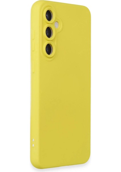 Samsung Galaxy S24 Kılıf Nano Içi Kadife Silikon - Sarı fiyatları