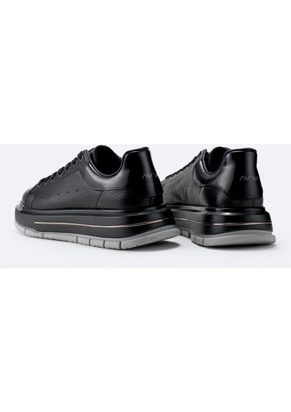 Erkek Siyah %100 Deri Esnek Taban Hafif Casual Ayakkabı A52Y8017 indirimleri