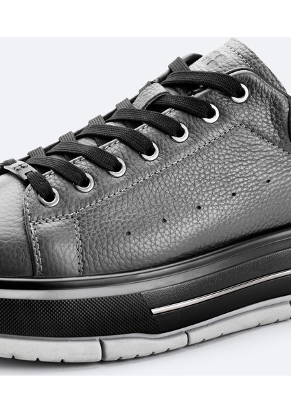 Erkek Antrasit %100 Deri Esnek Taban Hafif Casual Ayakkabı A52Y8017 modelleri