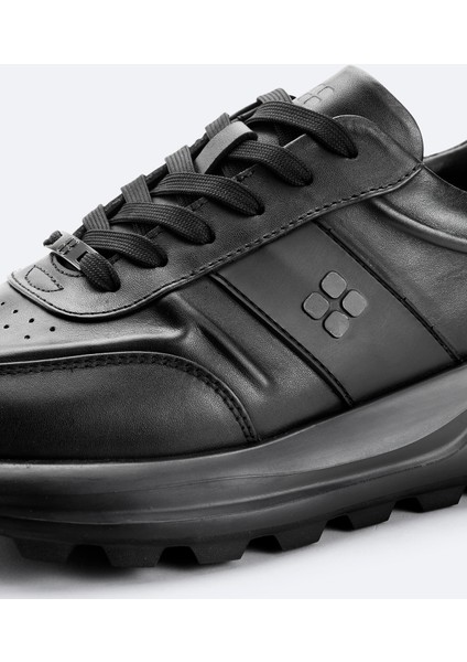 Erkek Siyah %100 Deri Esnek Taban Hafif Casual Ayakkabı A52Y8018 modelleri