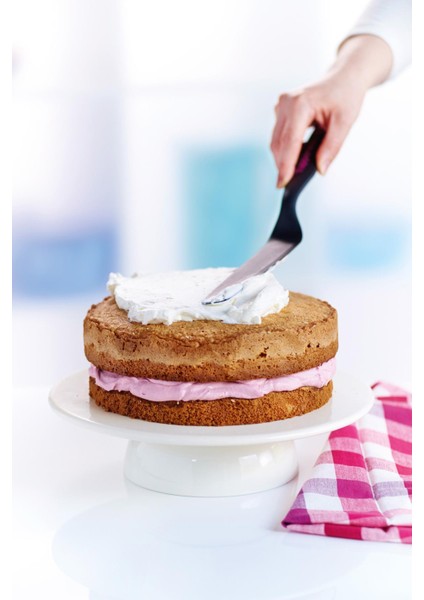 Esnek Silikon Çok Amaçlı Spatula, Isıya Dayanıklı Ergonomik Mutfak Gereci