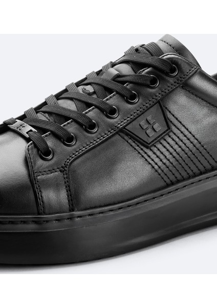 Erkek Siyah %100 Deri Esnek Taban Hafif Casual Ayakkabı A52Y8016 modelleri