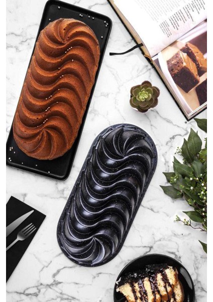 Rüzgar Gülü Baton Döküm Kek Kalıbı Siyah, Kaliteli ve Şık Mutfak Gereci modelleri
