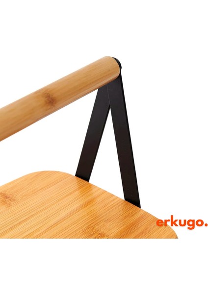 Bambu 2 Katlı Sunumluk ve Baharatlık Organizer, Çok Amaçlı Düzenleyici indirimleri