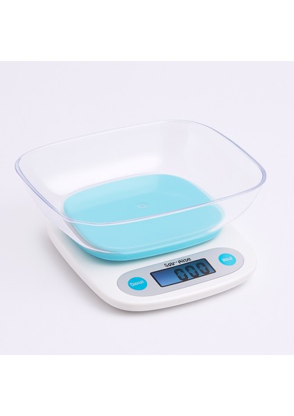 Hassas 5kg Mutfak Terazisi, Diyet ve Mutfak Ölçüm Aracı, Beyaz Renk