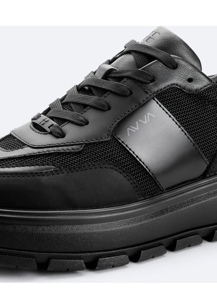 Erkek Siyah %100 Deri Esnek Taban Hafif Casual Ayakkabı A52Y8021 modelleri