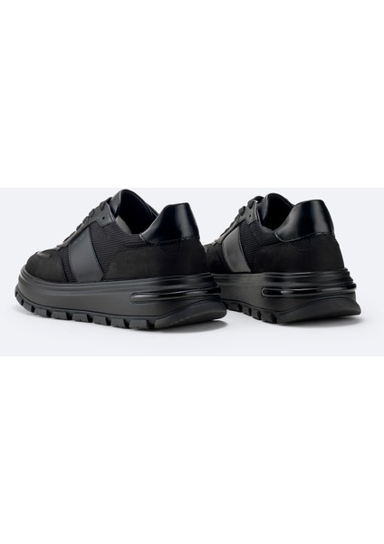 Erkek Siyah %100 Deri Esnek Taban Hafif Casual Ayakkabı A52Y8021 indirimleri