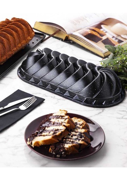 Rüzgar Gülü Baton Döküm Kek Kalıbı, Şık ve Dayanıklı Mutfak Gereci