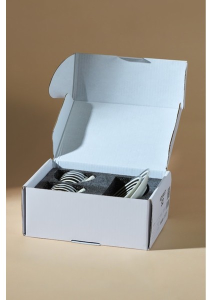 Yaren 2 Kişilik Kahve Fincanı, 80 Ml, Şık ve Kullanışlı Kahve Seteği indirimleri