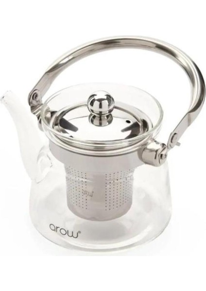 Ateşe Dayanıklı Borosilikat Cam Demlik 800ML, Şık ve Sağlam Çay Demliği fiyatları