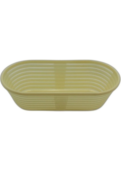 Yeşil Oval Hamur Mayalama Sepeti 30X13,5X8,5, Hafif ve Sağlam