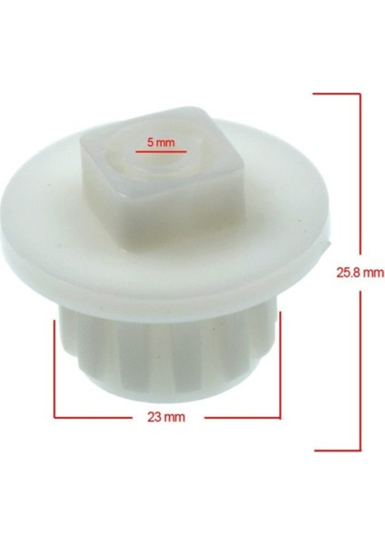 Kıyma Makinesi Dişlisi, HR7755, HR7752, HR2725, Beyaz, Yüksek Kalite, Dayanıklı, Güvenilir fiyatları