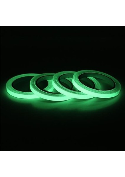 Buffer® Karanlıkta Işık Veren Yansıyan 4 Metre Fosforlu Yeşil Şerit Bant
