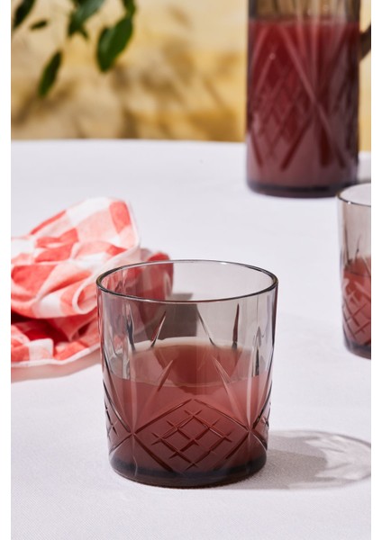 Akrilik Kırılmaz 5 Parça Sürahi Seti, Antrasit, 1.5 L fırsatları