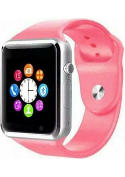 Pembe Akıllı Saat, Sim Kartlı, Güncel Model, Şık ve Kullanışlı Tasarım