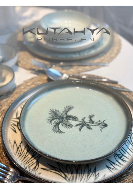 Lacivert 4'lü 21 cm Şık Pasta Tabağı Seti, Zarif ve Kullanışlı Tasarım. modelleri