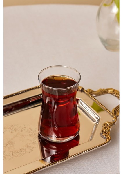Turuncu 6'lı 165 ml Çay Bardağı Seti, Şık ve Kullanışlı. fırsatları