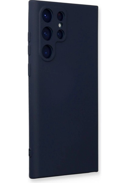 Samsung Galaxy S24 Ultra Kılıf Nano Içi Kadife Silikon - Lacivert fiyatları