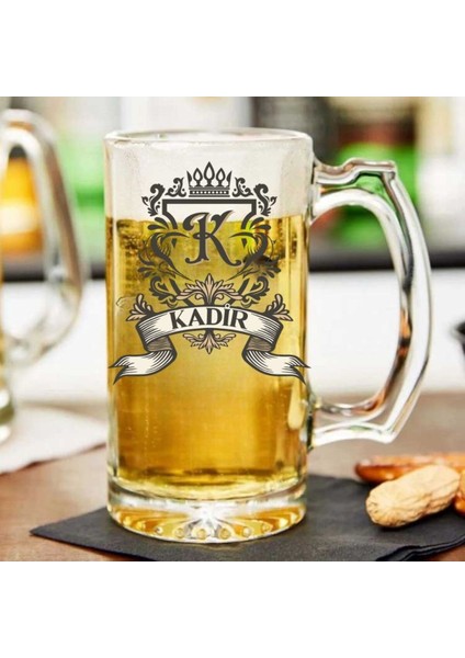 Kişiye Özel Renkli Tasarımlı Kulplu Bira Bardağı fırsatları